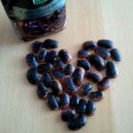 sušená veľká tmavá fazuľa | idealandieta.eu